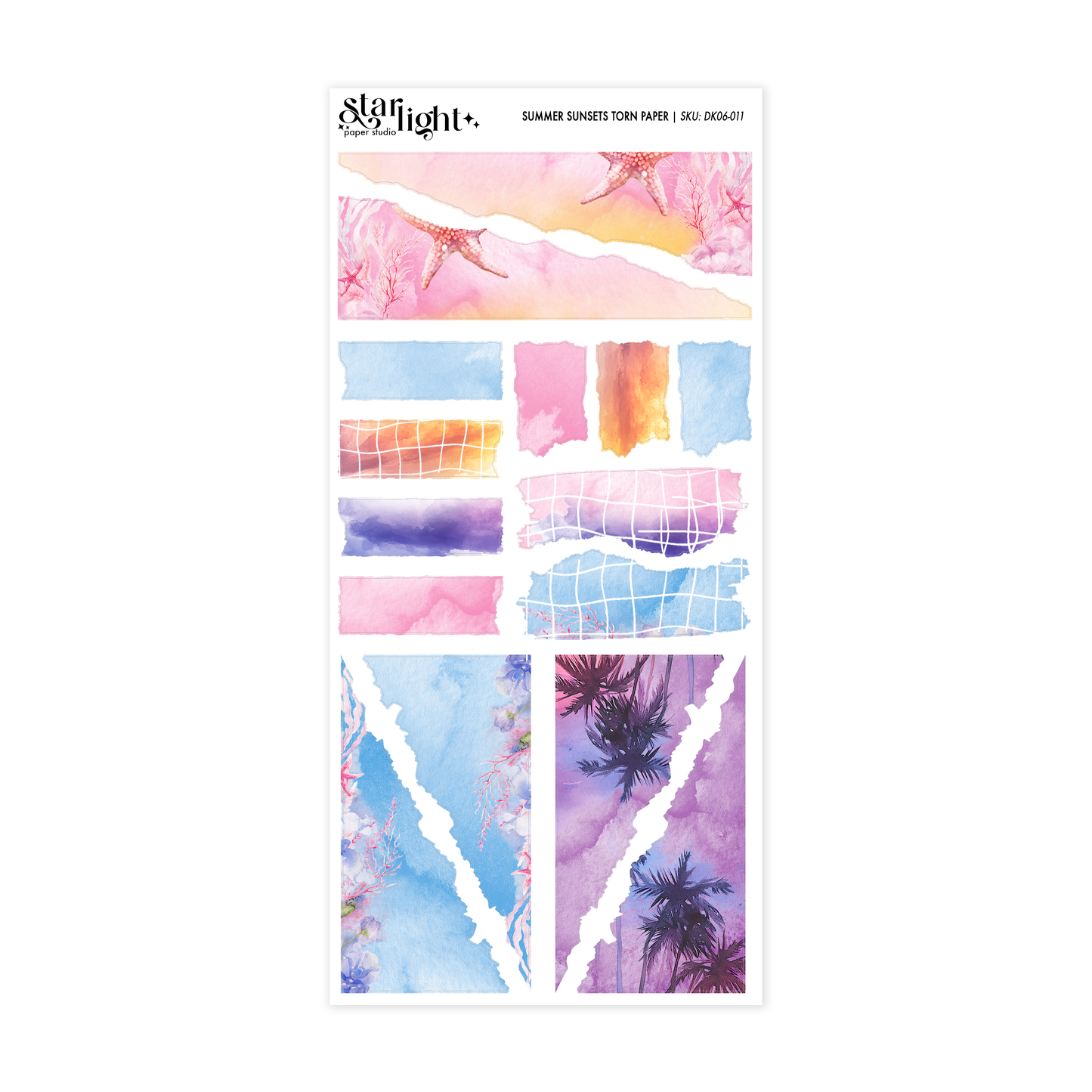 Summer Sunsets ✧ Decorative Kit