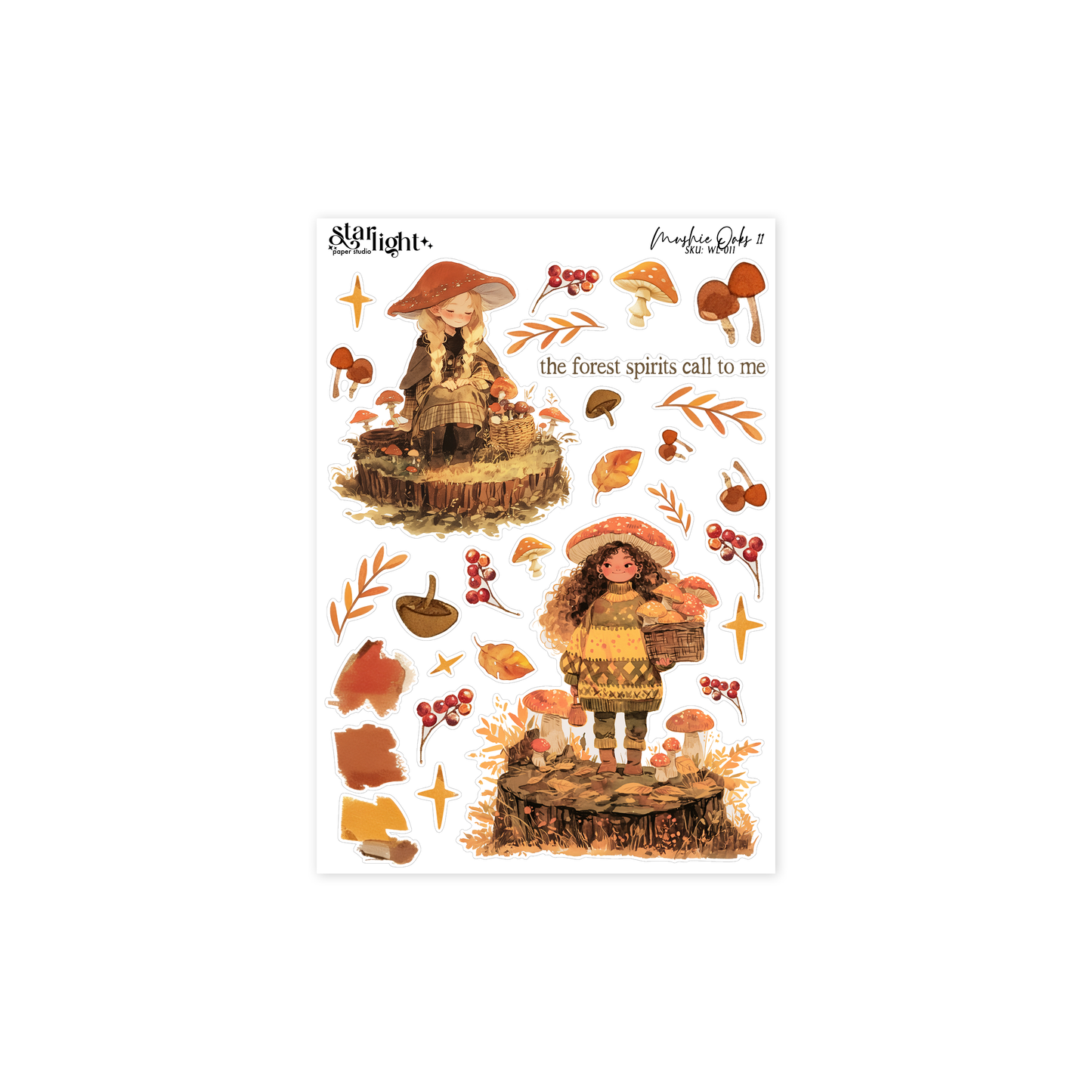 Whimisical Littles: Mushie Oaks