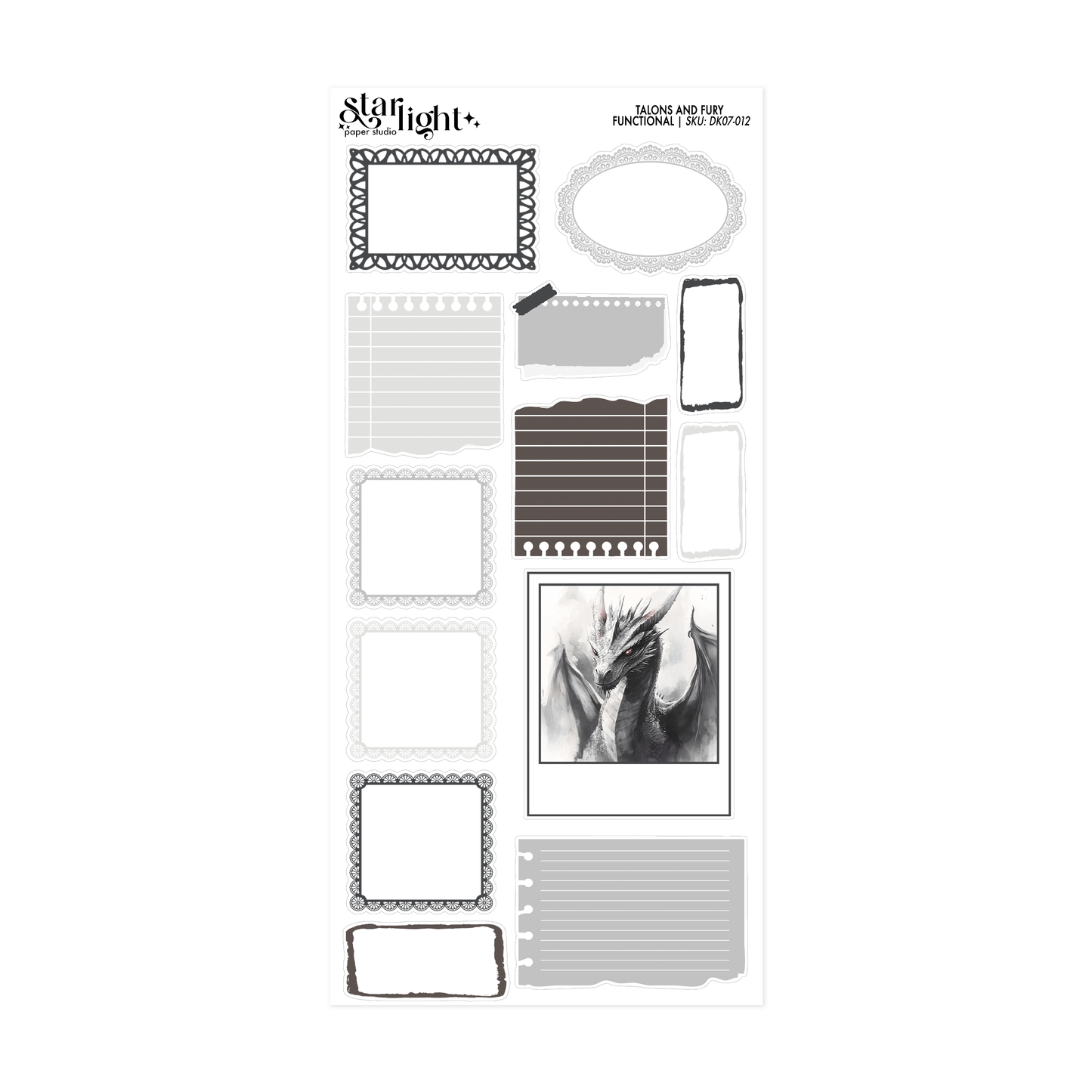 Talons and Fury ✧ Decorative Kit