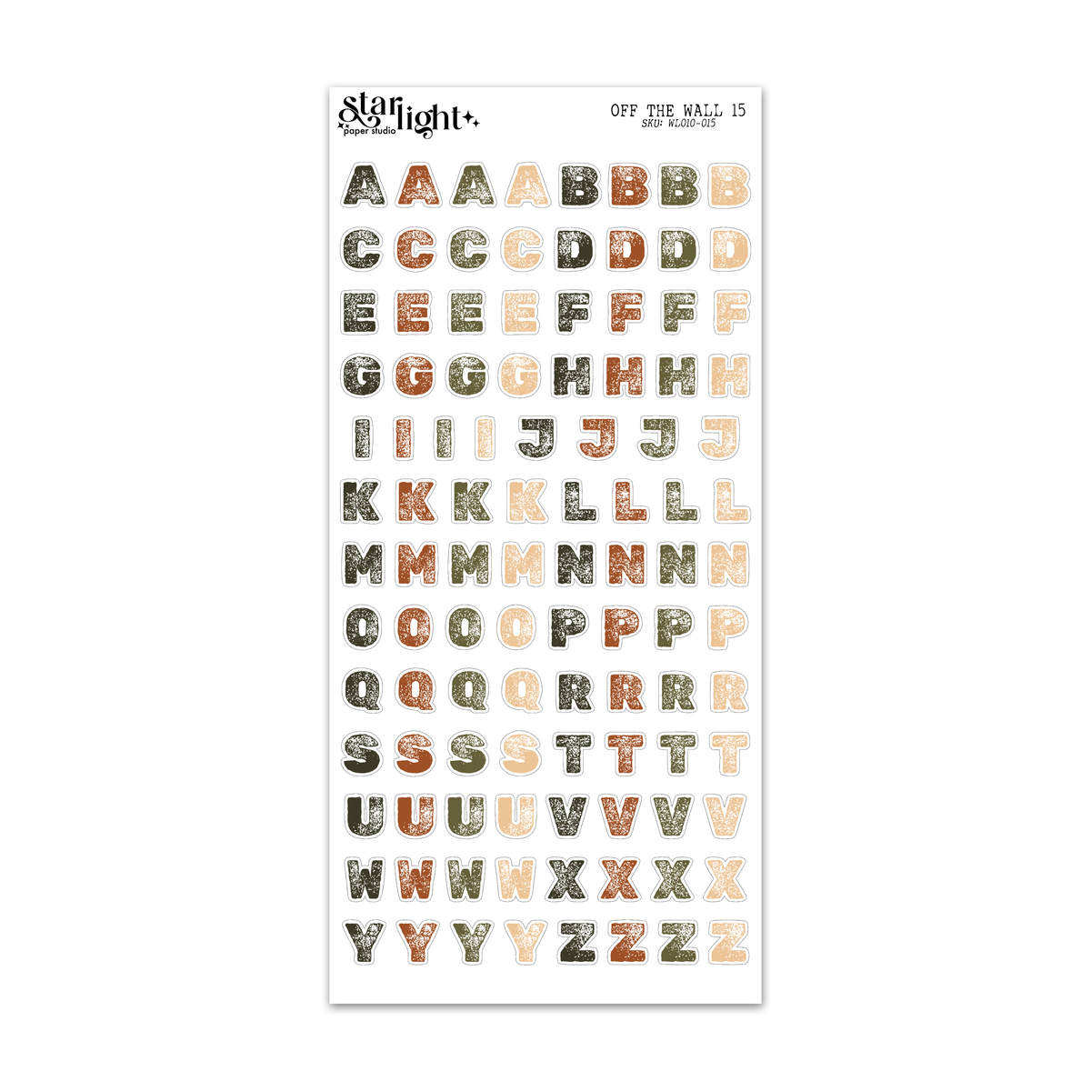 Whimsical Littles: Off the Wall Letters