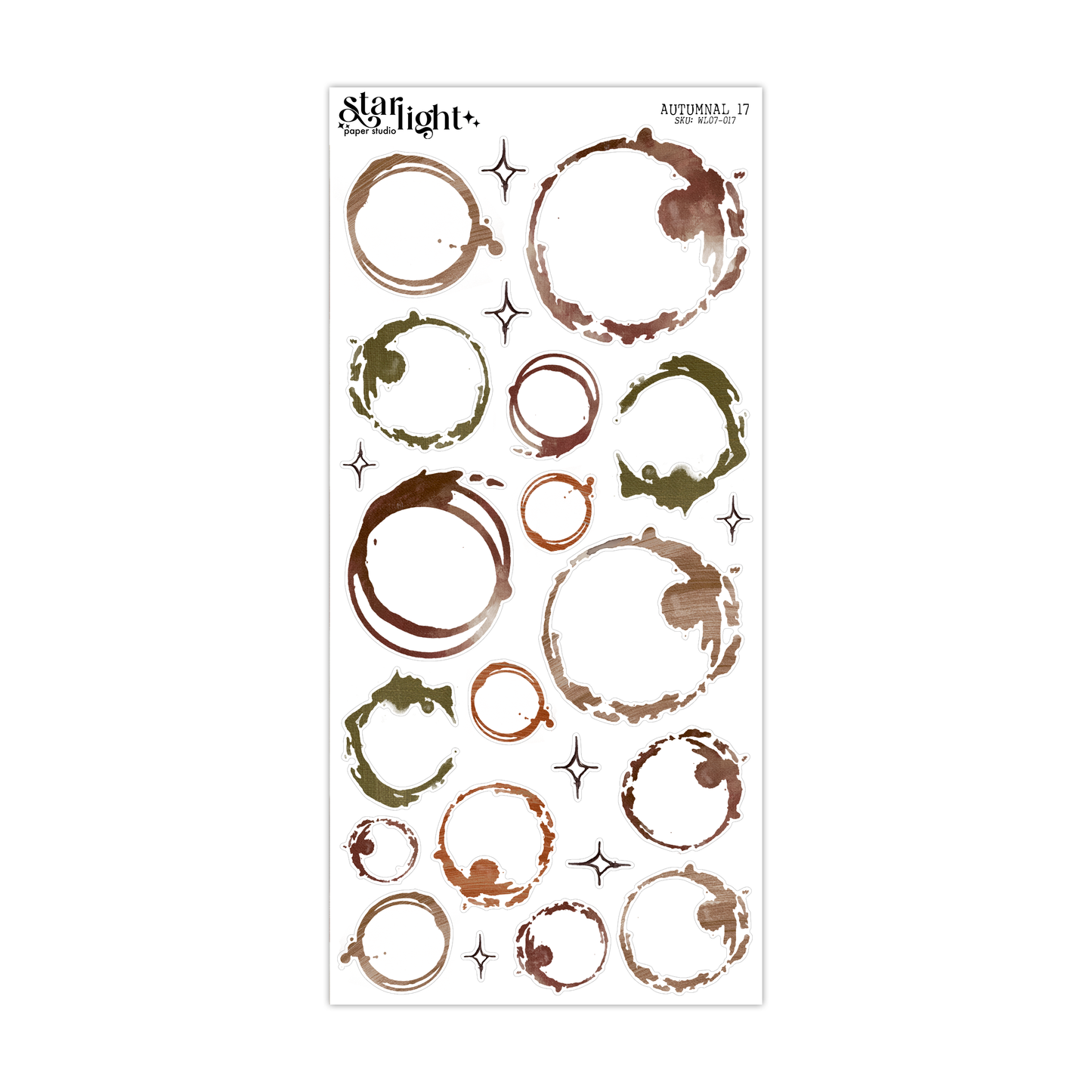 Whimsical Littles: Autumnal Coffee Stains
