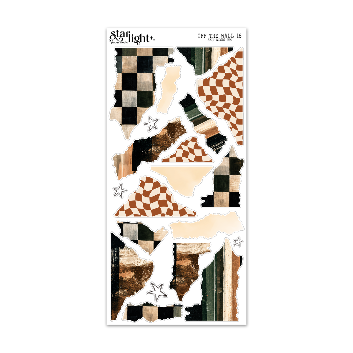 Whimsical Littles: Off the Wall Torn Paper