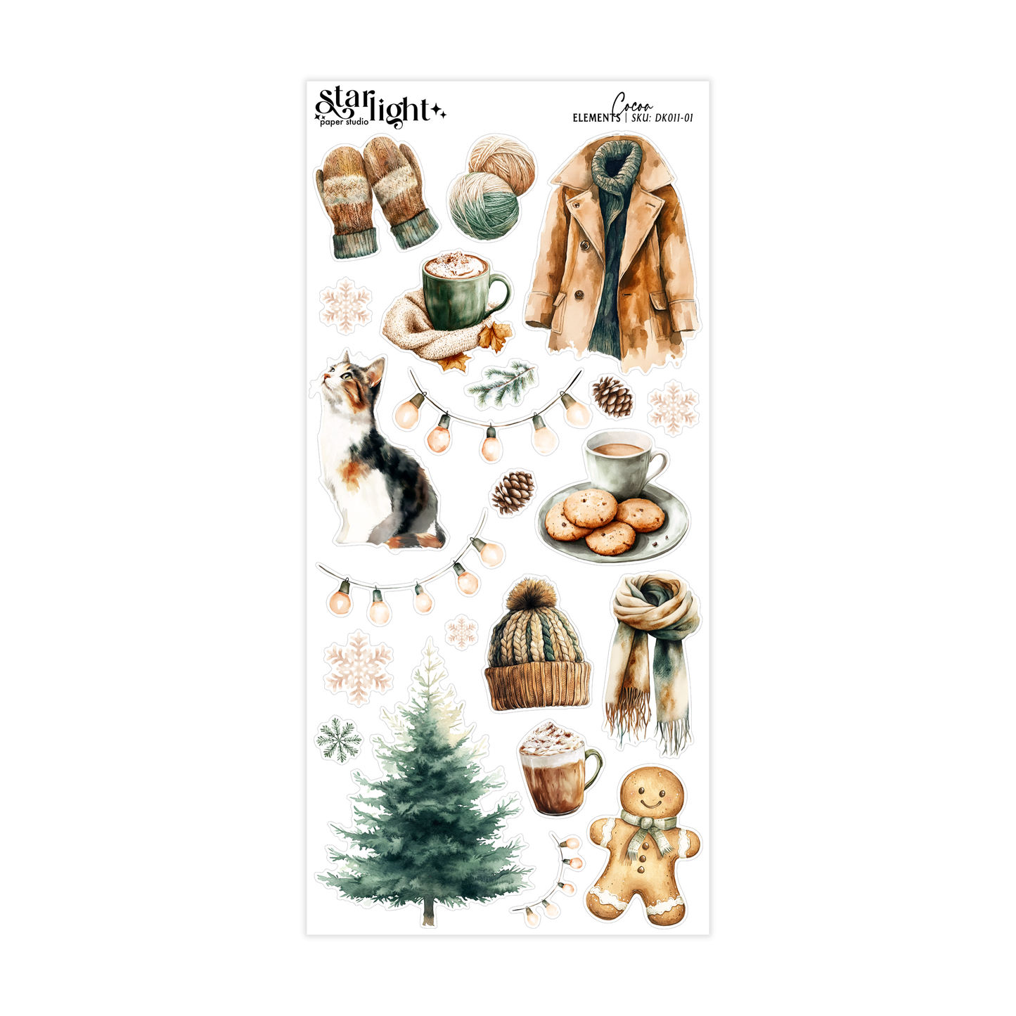 Cocoa ✧ Decorative Kit