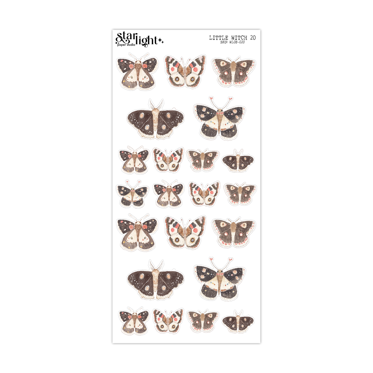 Whimsical Littles: Little Witch Moths