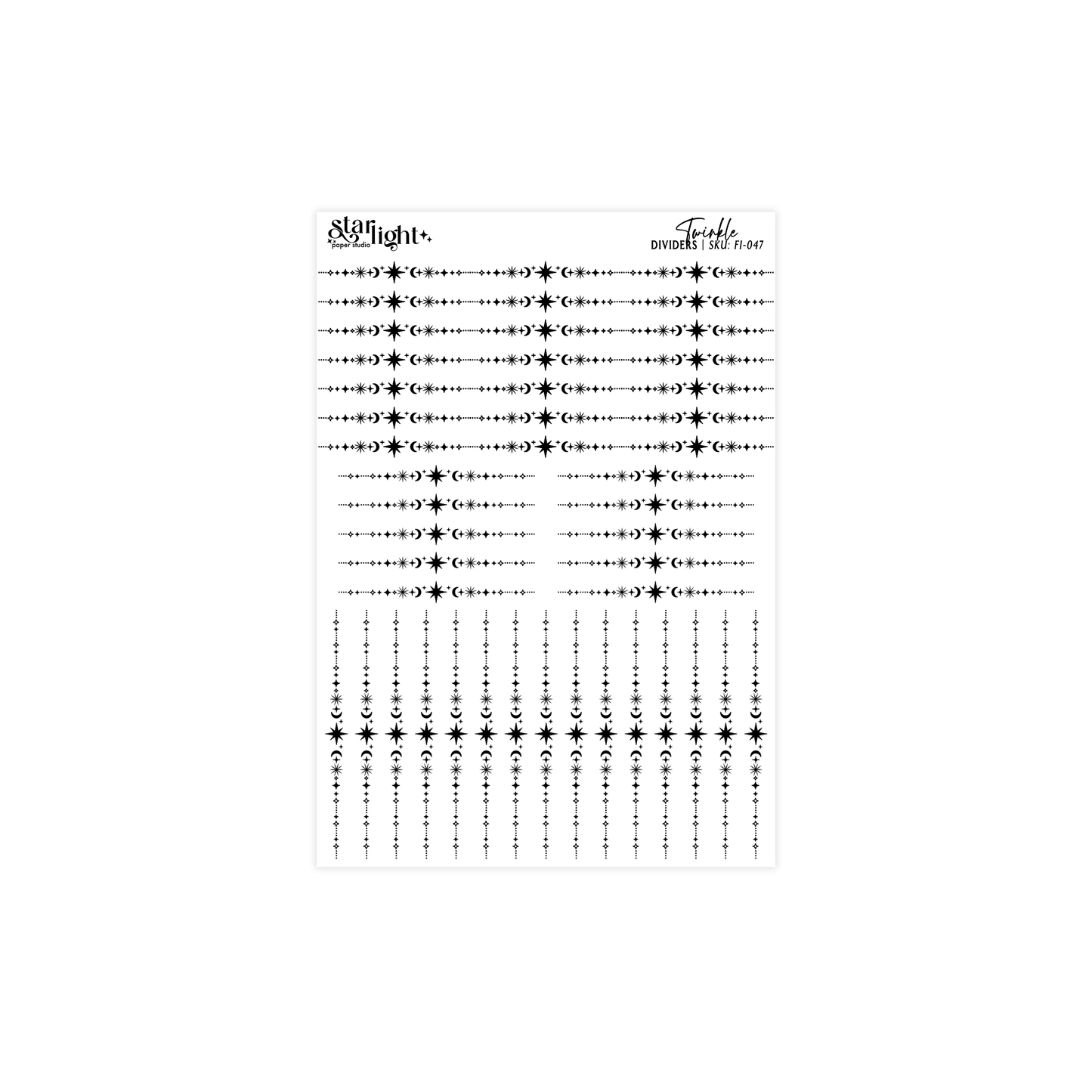 Twinkle Dividers