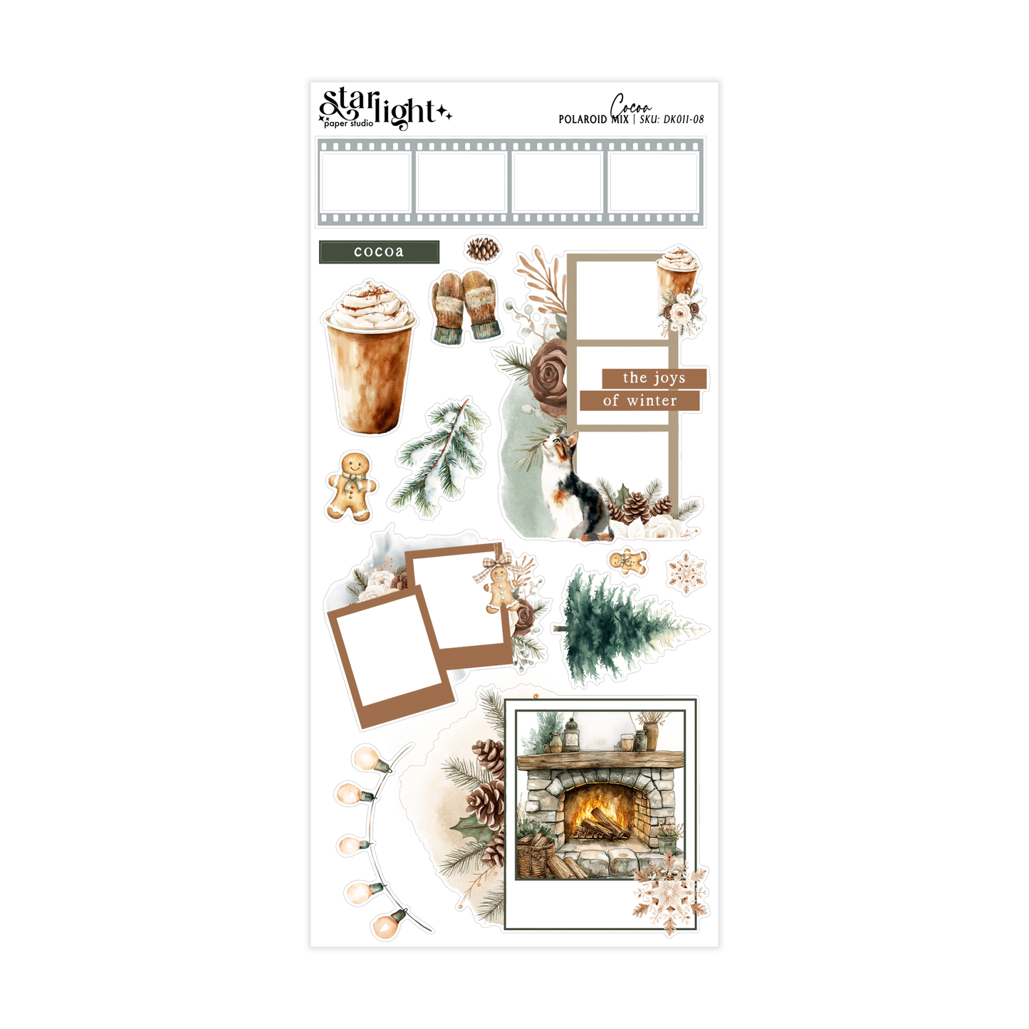 Cocoa ✧ Decorative Kit