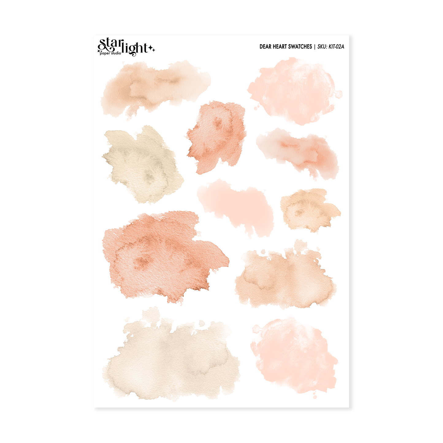 Dear Heart Swatches