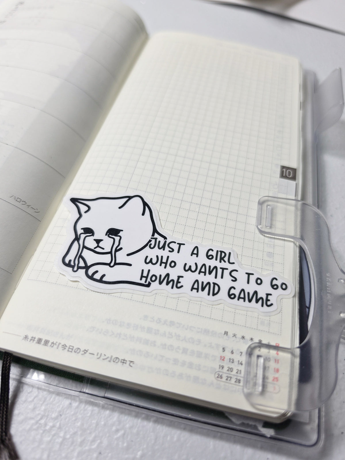 Just a Girl ✧ Vinyl Diecut