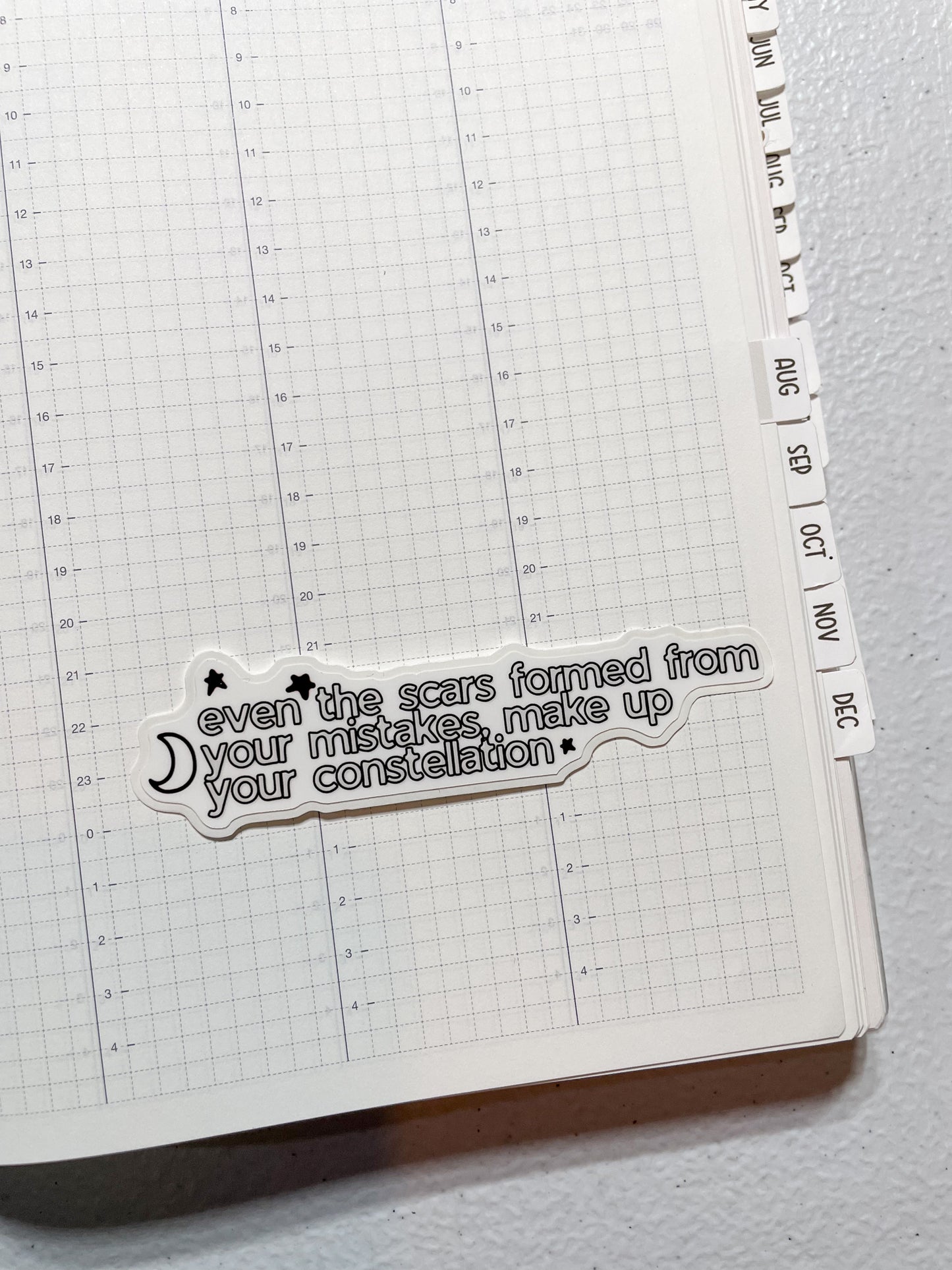 Scar Constellations ✧ Vinyl Diecut