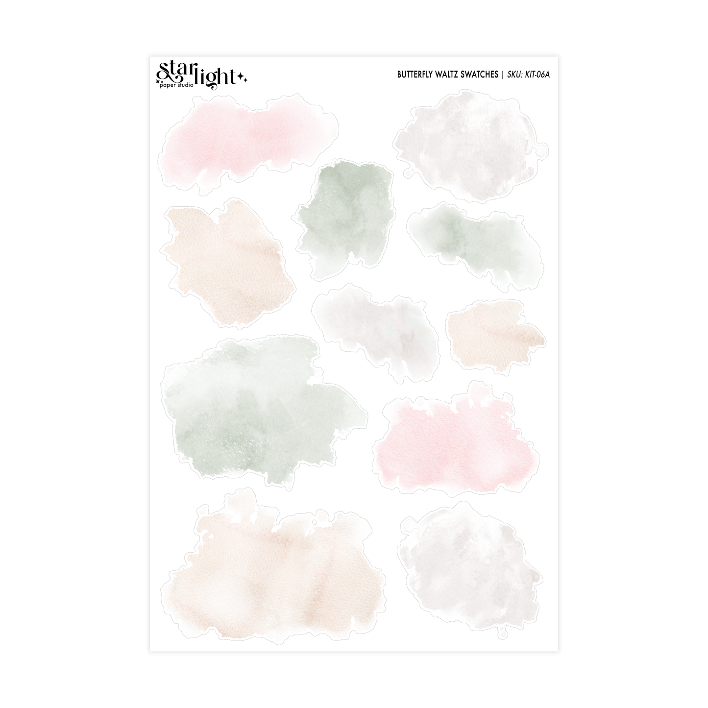 Butterfly Waltz Swatches