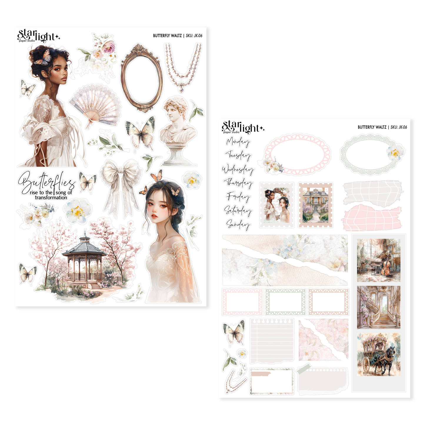 Butterfly Waltz Journaling Kit