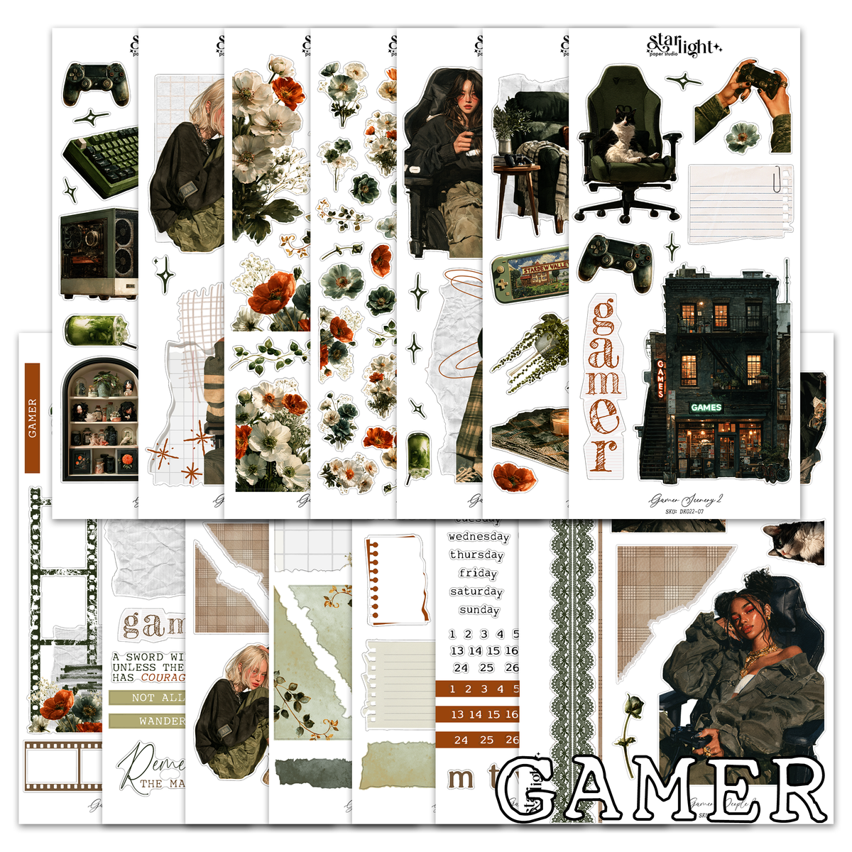 Gamer ✧ Decorative Kit