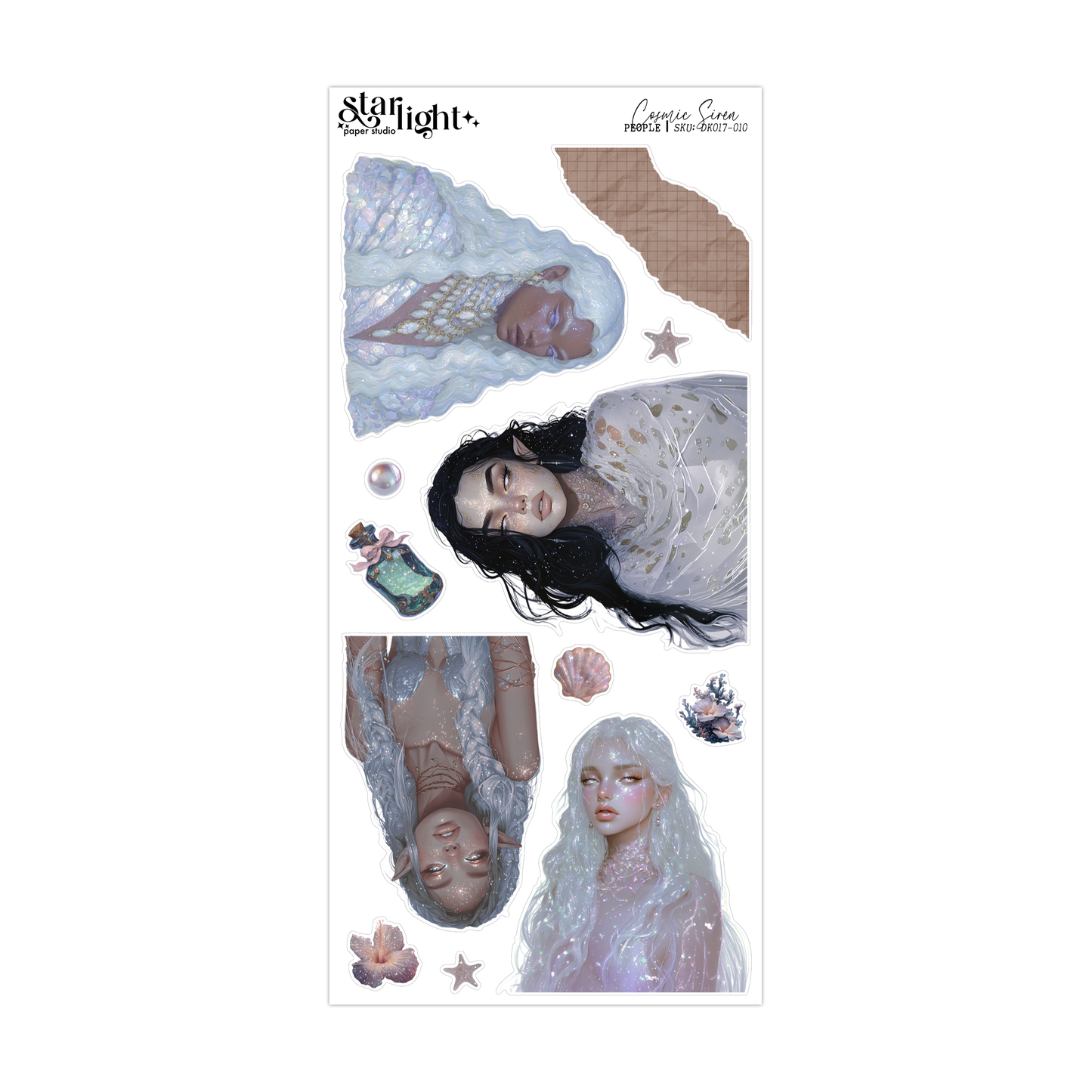 Cosmic Siren ✧ Decorative Kit