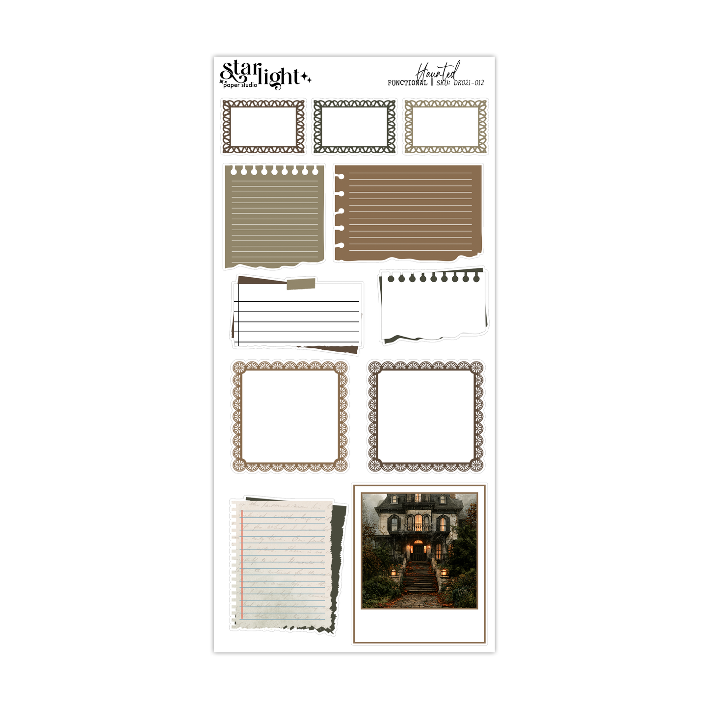 Haunted ✧ Decorative Kit