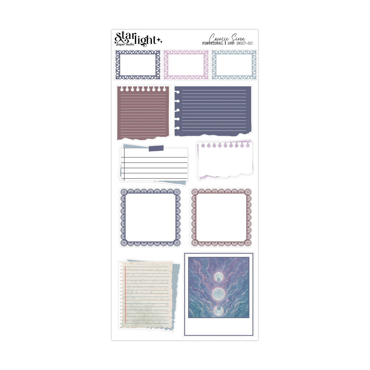 Cosmic Siren ✧ Decorative Kit