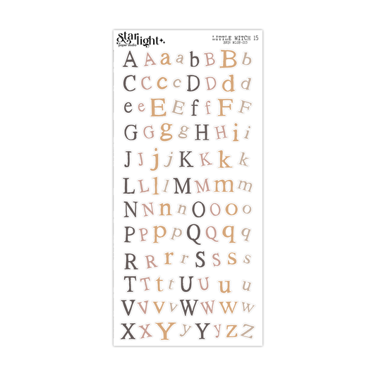 Whimsical Littles: Little Witch Letters