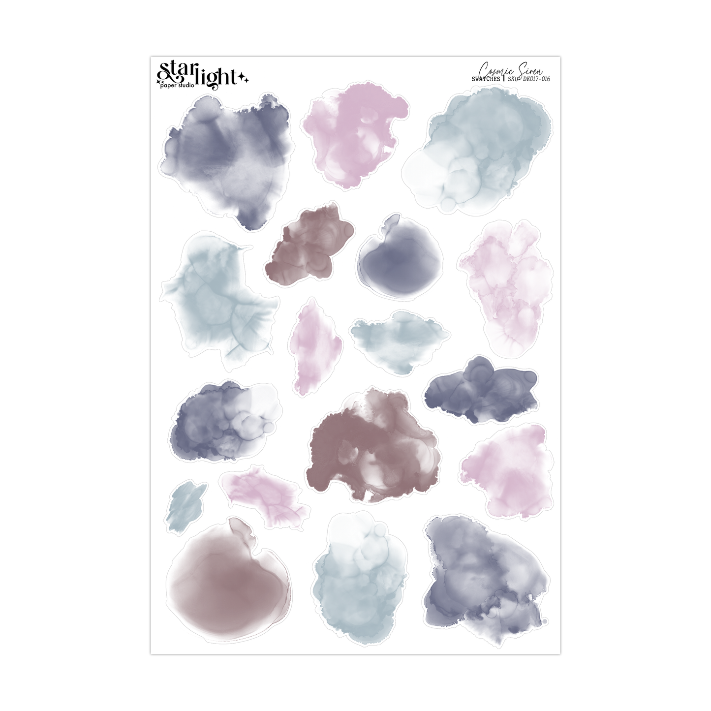 Cosmic Siren Swatches
