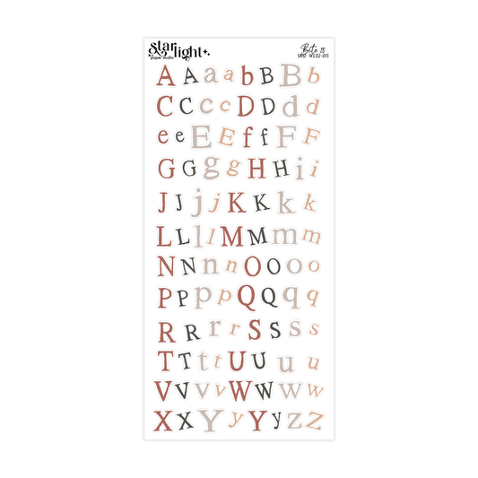 Whimsical Littles: Bite Letters