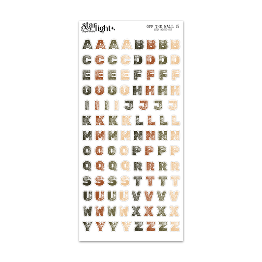 Whimsical Littles: Off the Wall Letters