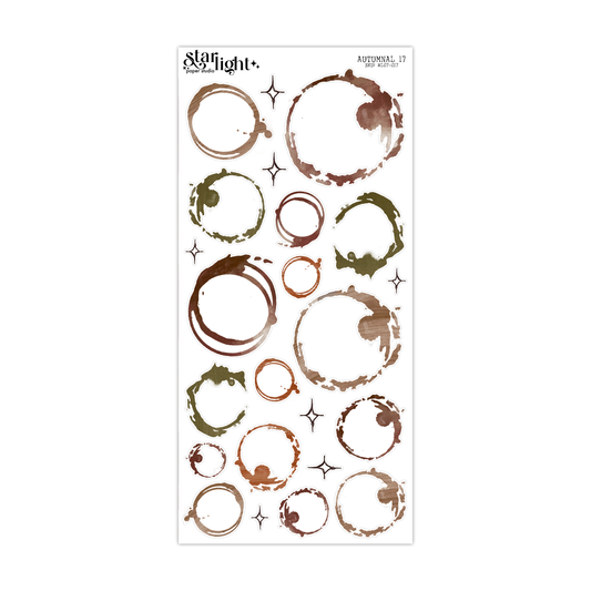 Whimsical Littles: Autumnal Coffee Stains