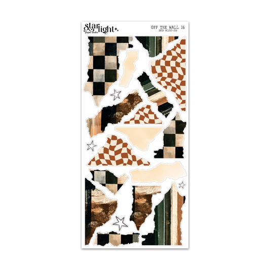 Whimsical Littles: Off the Wall Torn Paper