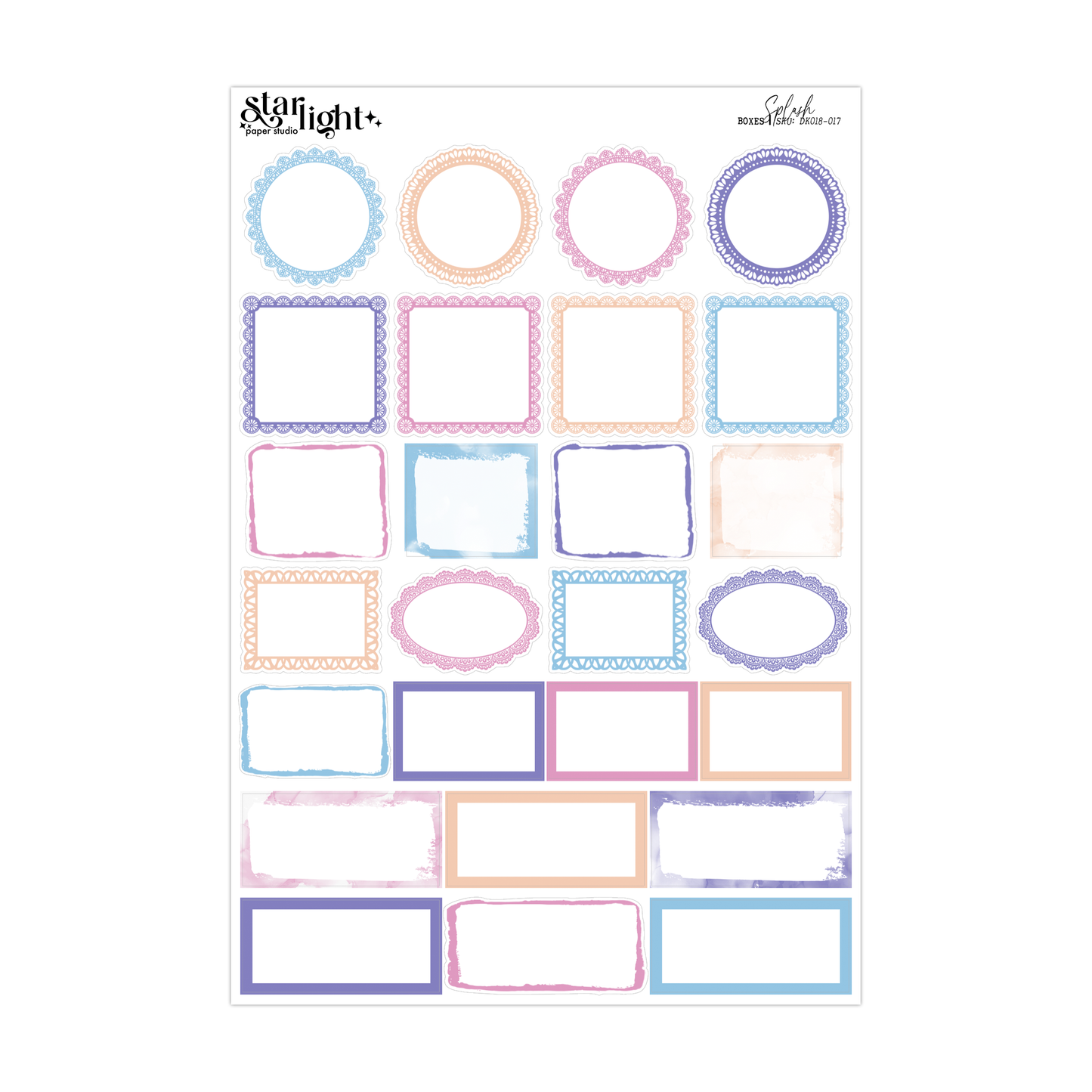 Splash Boxes