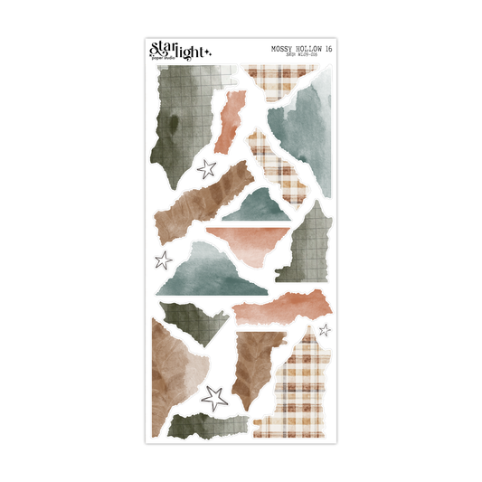 Whimsical Littles: Mossy Hollow Torn Paper