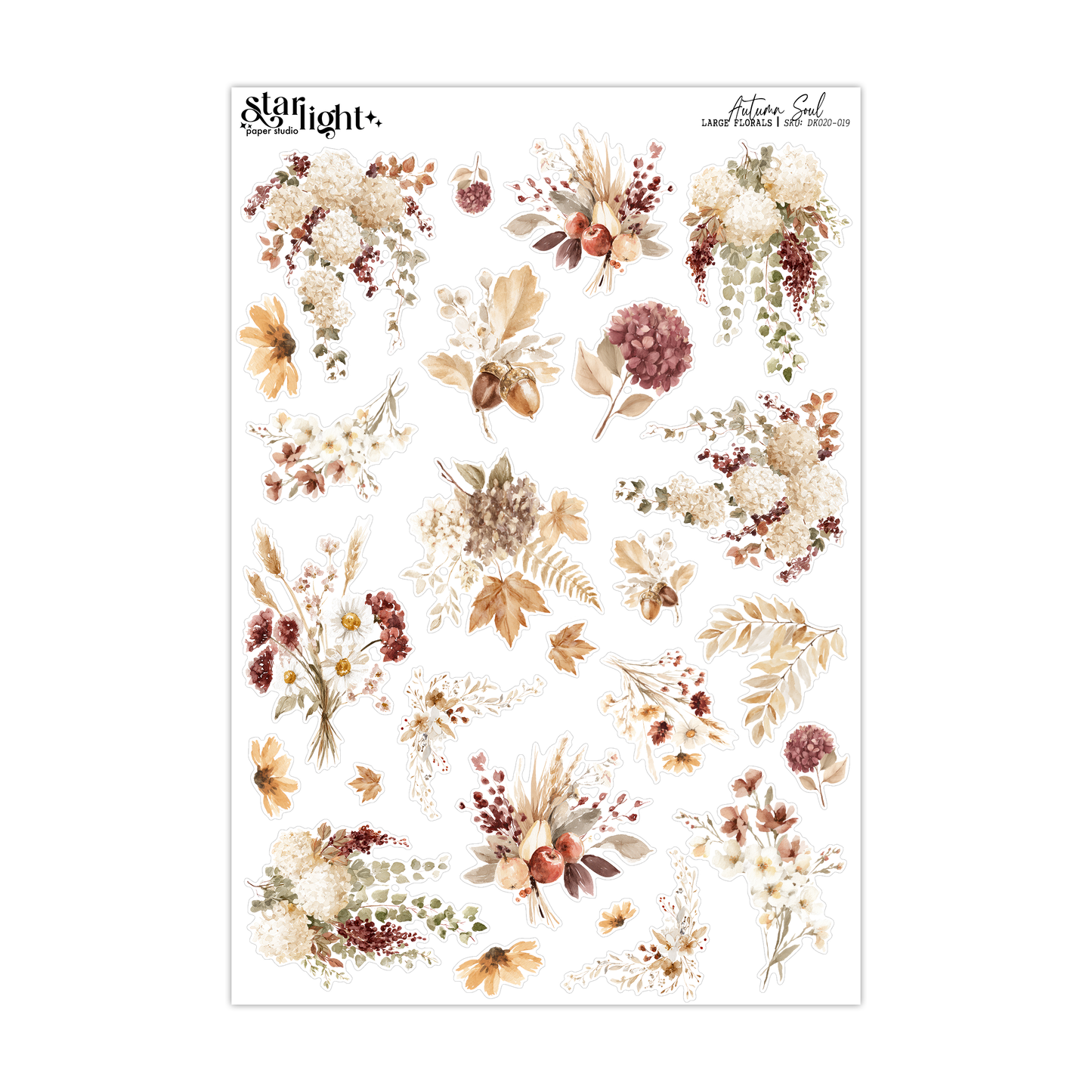Autumn Soul Large Florals