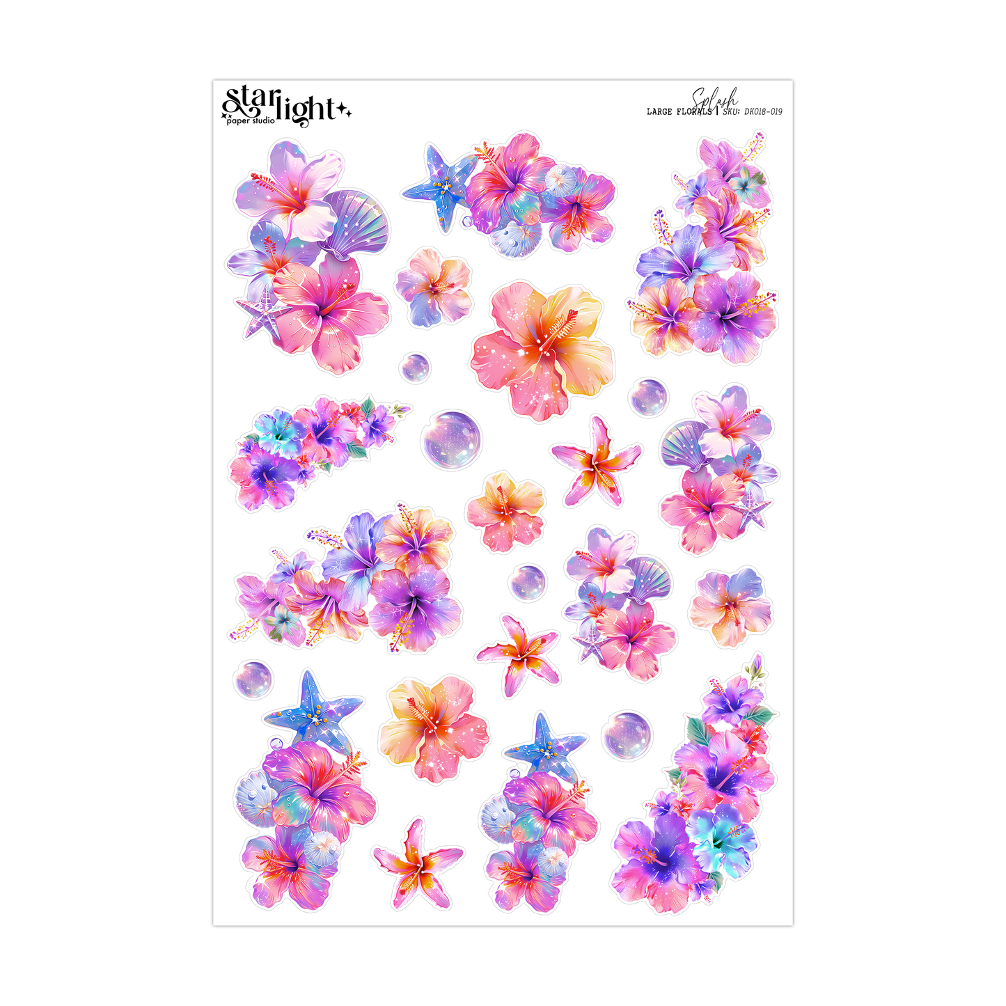 Splash Large Florals