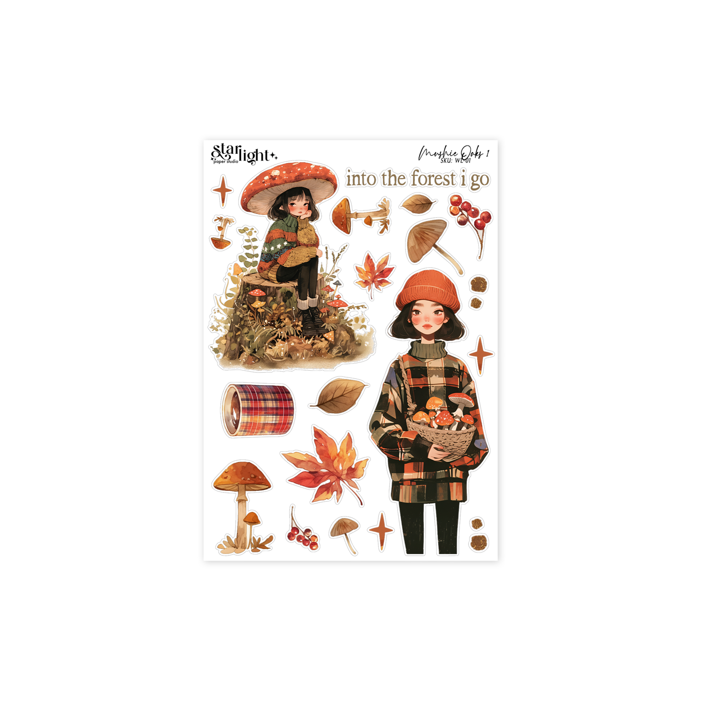 Whimisical Littles: Mushie Oaks