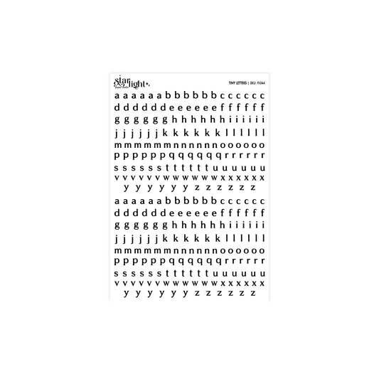 Tiny Letters