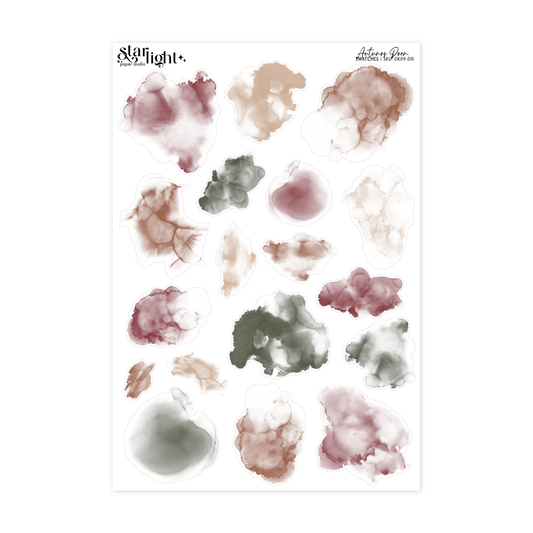 Autumn's Poem Swatches