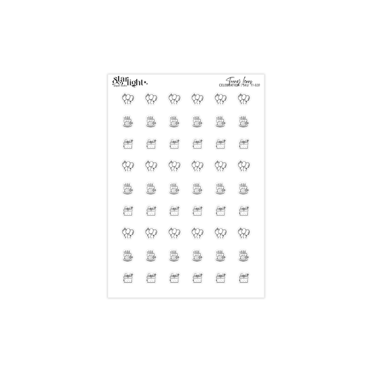 Teeny Icons: Celebration