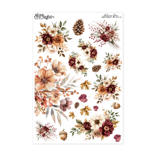 Autumn's Poem Large Florals