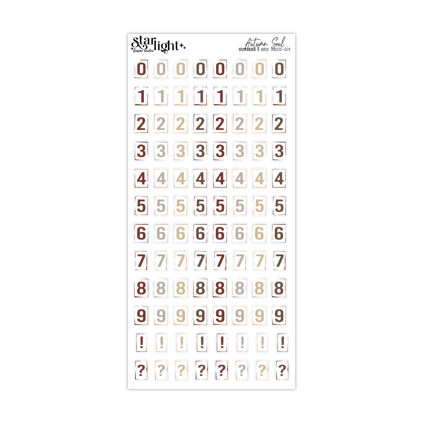 Autumn Soul Numbers