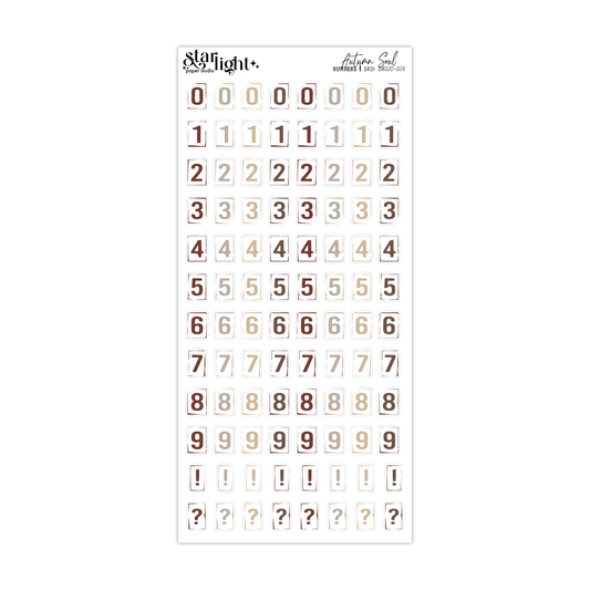 Autumn Soul Numbers