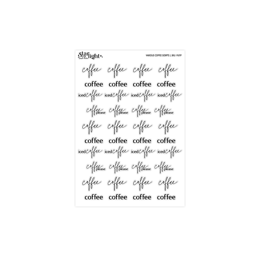 Various Coffee Scripts