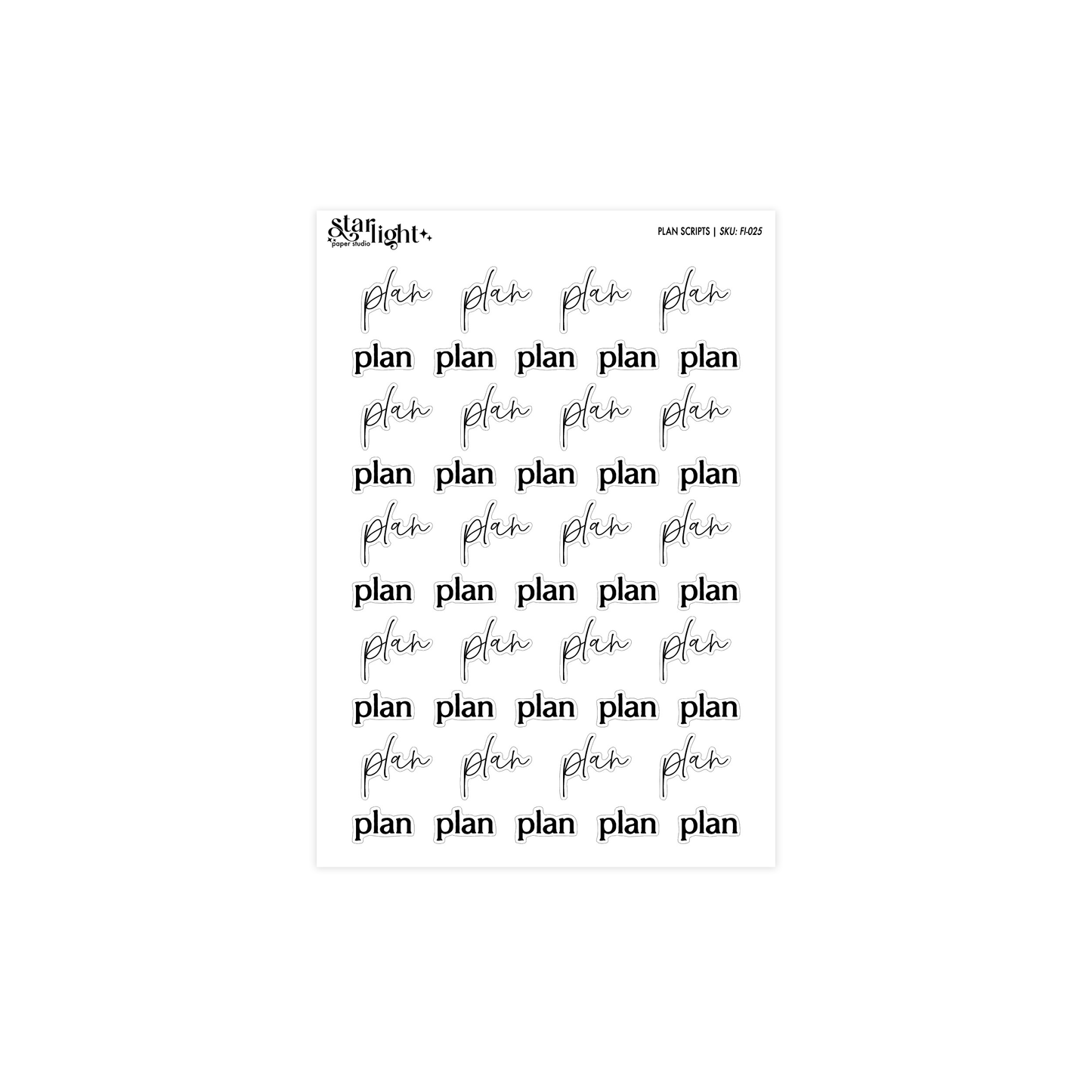 Plan Scripts