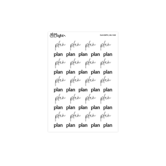 Plan Scripts