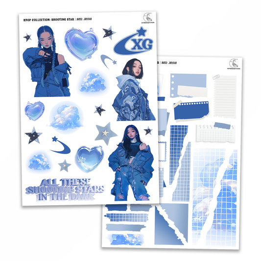 Shooting Star Journaling Kit ✧ KPOP Collection