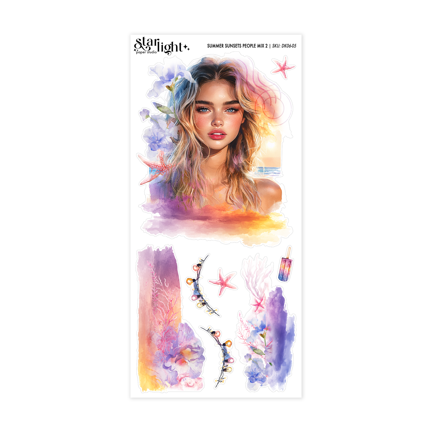 Summer Sunsets ✧ Decorative Kit