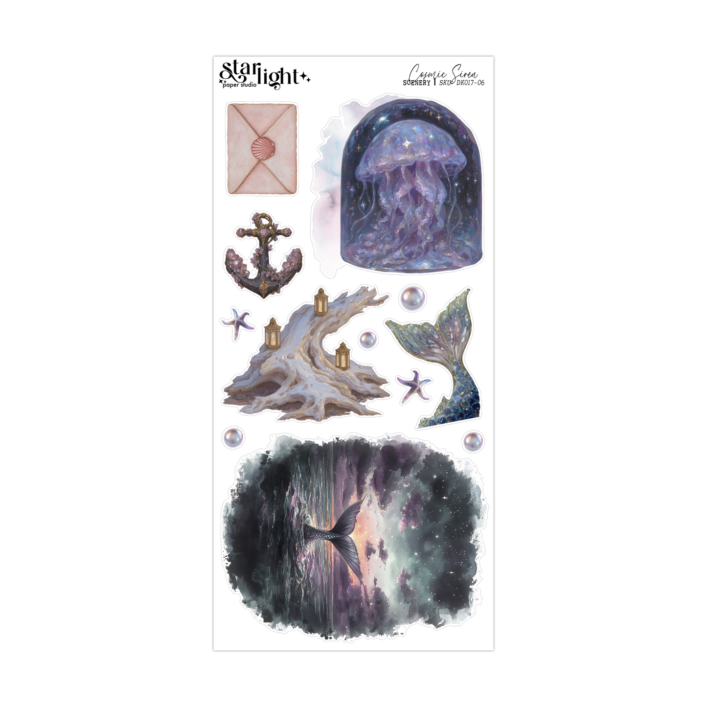 Cosmic Siren ✧ Decorative Kit