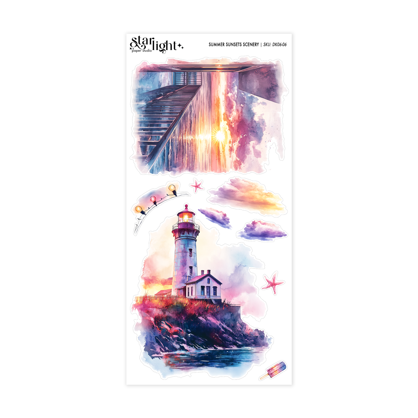 Summer Sunsets ✧ Decorative Kit