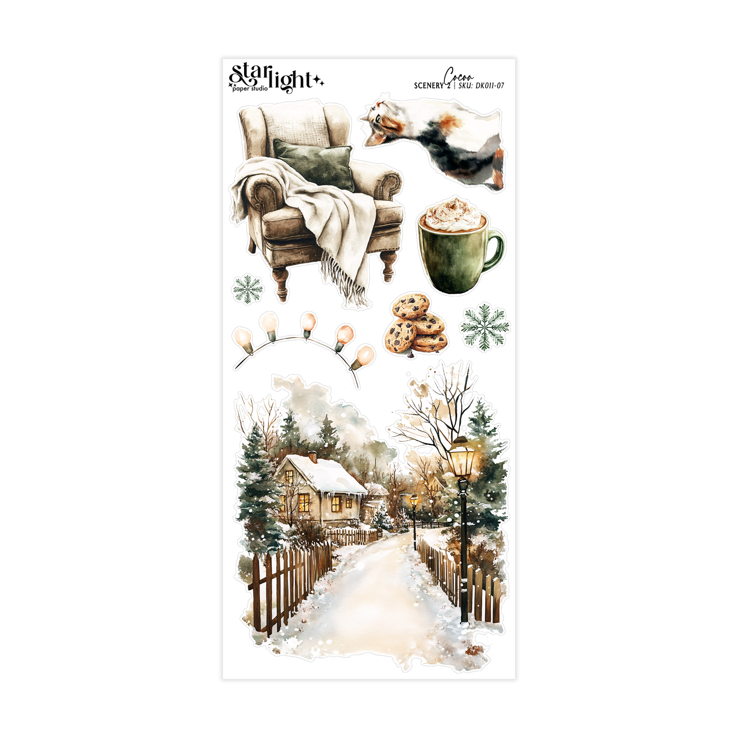 Cocoa ✧ Decorative Kit