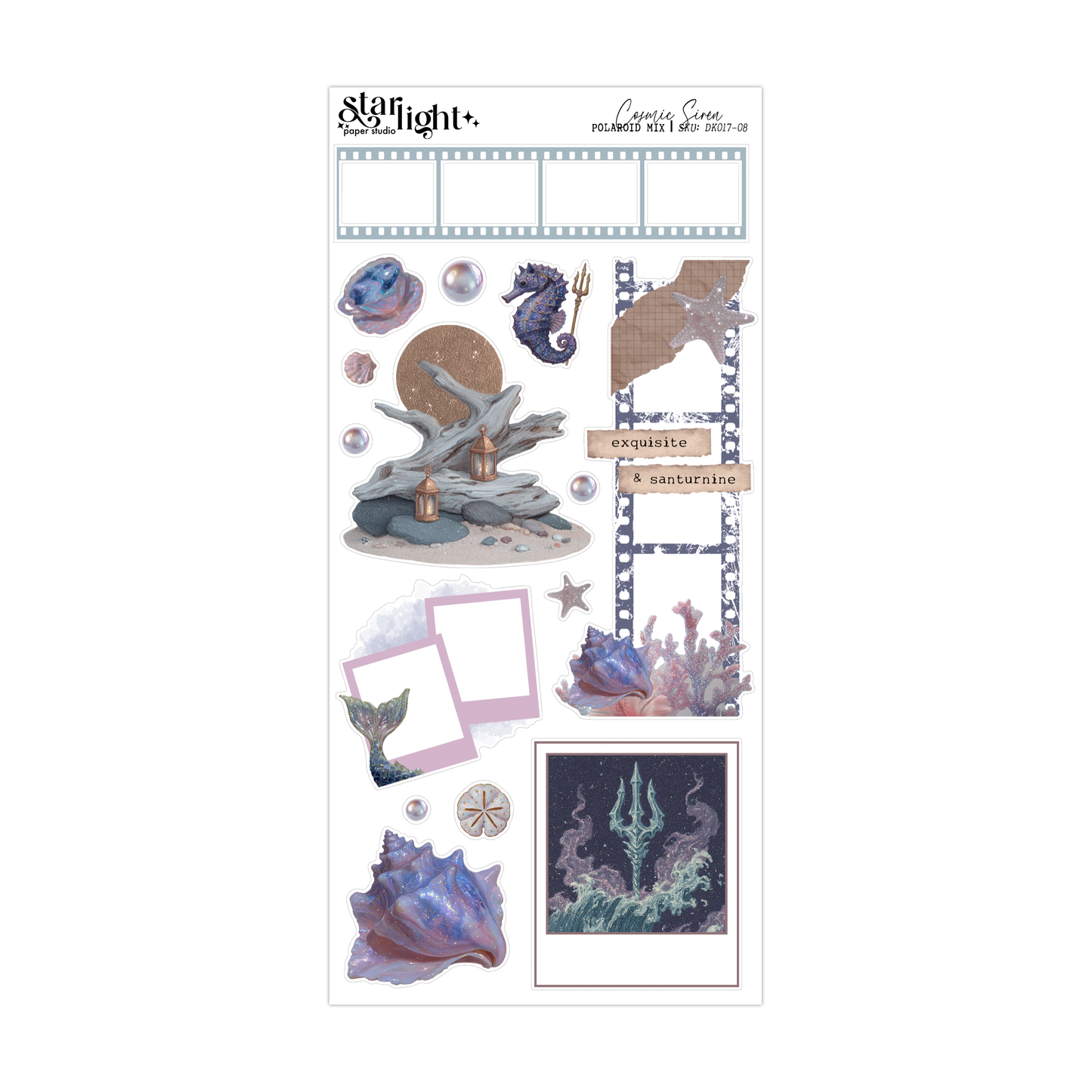 Cosmic Siren ✧ Decorative Kit