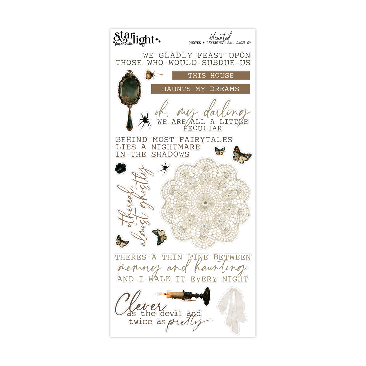 Haunted ✧ Decorative Kit