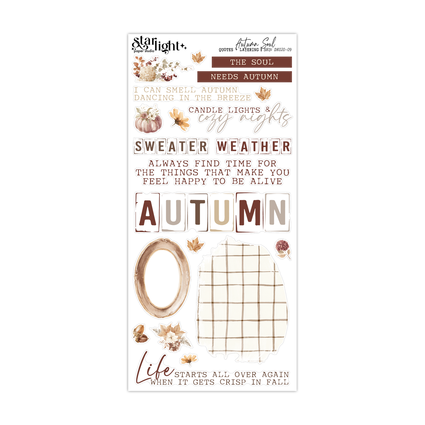 Autumn Soul ✧ Decorative Kit