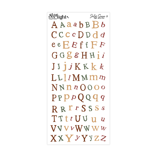 Whimsical Littles: Jolly Season Letters
