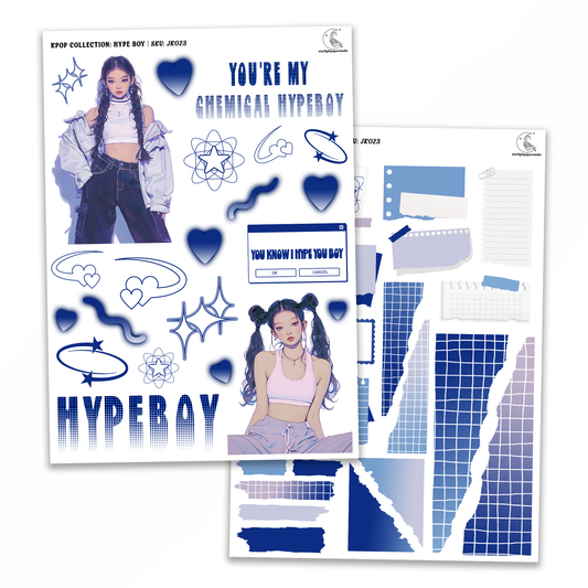 Hype Boy Journaling Kit ✧ KPOP Collection