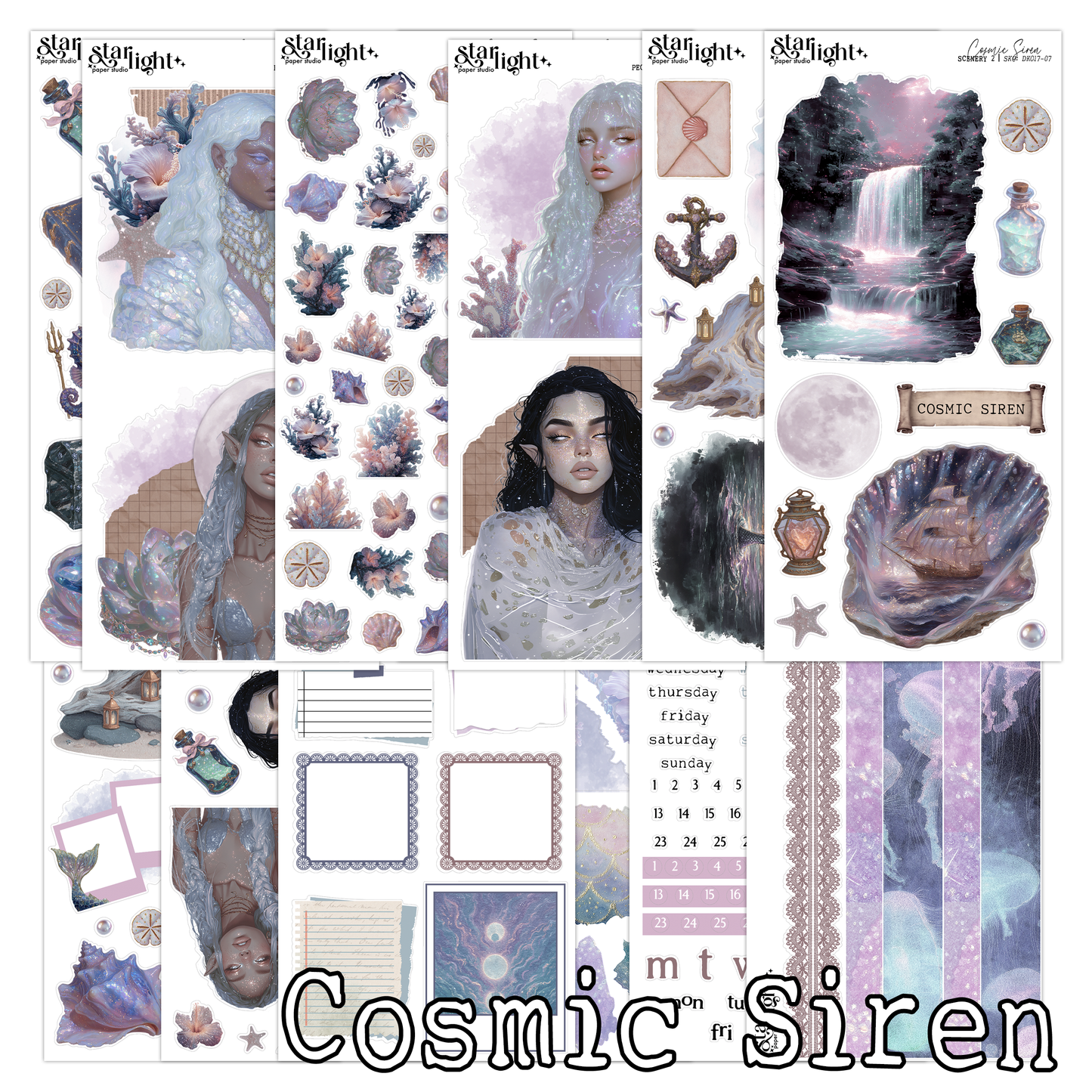 Cosmic Siren ✧ Decorative Kit
